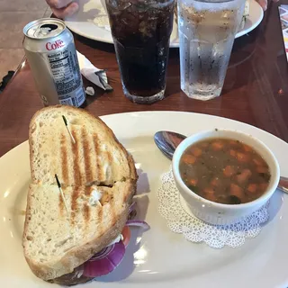 Roasted Salmon & Brie