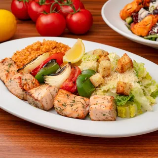 Fresh Atlantic Salmon Kabob