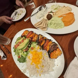 Chicken Kabob Plate