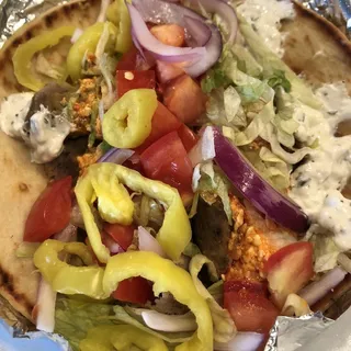 Spicy Gyro Sandwich