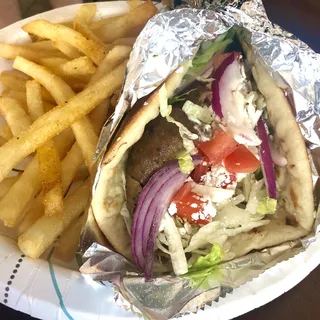 Mini Gyro with French Fries