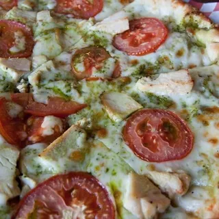 Pesto Chicken Pizza