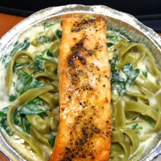 Spinach Fettuccine