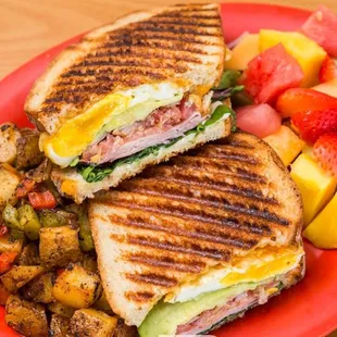 Monster Breakfast Sandwich