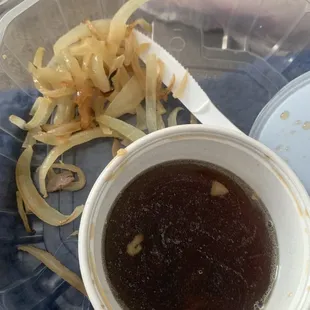 I guess it takes a lot for somebody to read no onion and put almost a whole onion on someone's food.