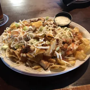 Buffalo Chicken Nachos
