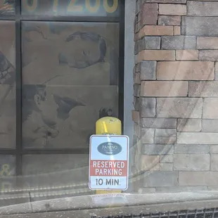 Pick up parking spot