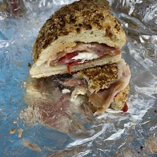 Tried the P44 today (obviously couldn&apos;t wait to devour half  the paninj before I took a pic!)