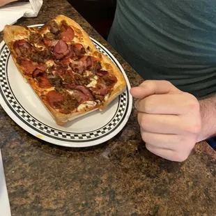 Small All Meat pizza