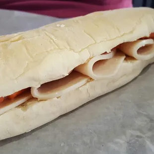 a sub sandwich