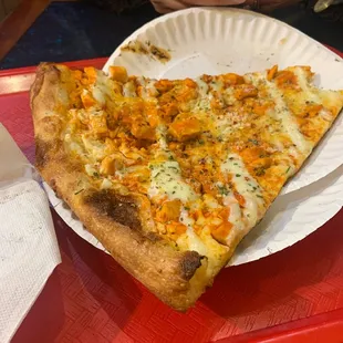 Buffalo chicken pizza