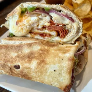 Cajun Ranchero Panino