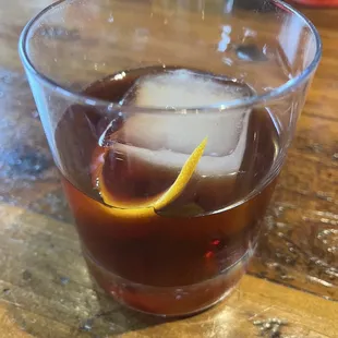 Husband always orders an Old Fashion, especially when Tony is bartending.