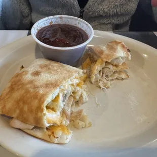 Chicken and cheese Panini