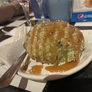 Pistachiogram icecream ball