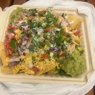 nachos, food