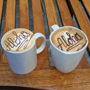 Cappuccino and Latte