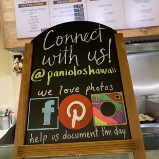 Info with menu background