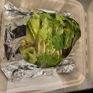 Chicken tacos