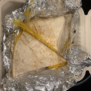 Cheese quesadilla