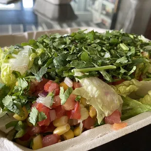 More cilantro!!