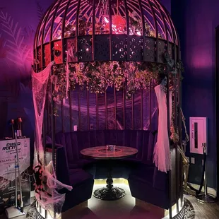 Decor in the bar area