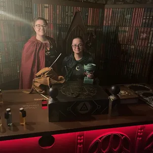 Wizard trails escape room.