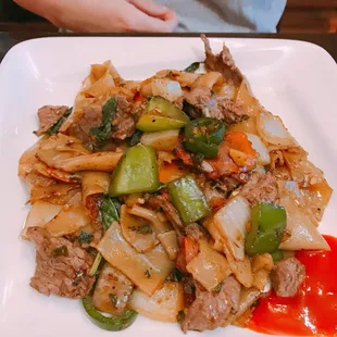Drunken Noodle with Beef