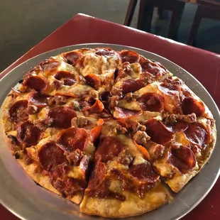 pizza, food