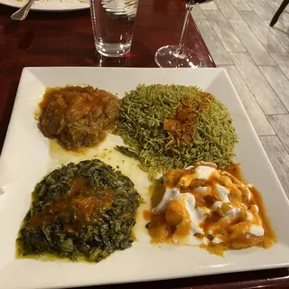 Combination Vegetarian Entree