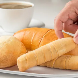 food, donuts, dough desserts