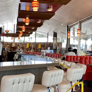 Inside dining available but limited seating for the pandemic. Taken 3/26/21