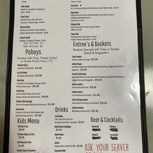 Menu - June 2024