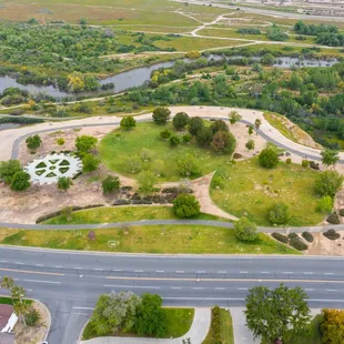 Second Ariel View of Rotary Wheel at Panorama Park