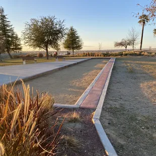 Bocce Courts , as of Fall 2020