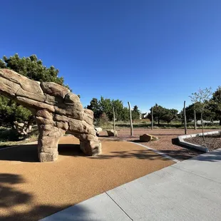 Natural play area