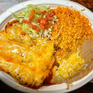 Steak Enchilada Dinner