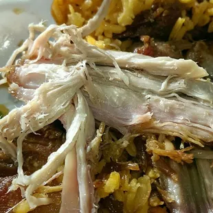 The carnitas up close.