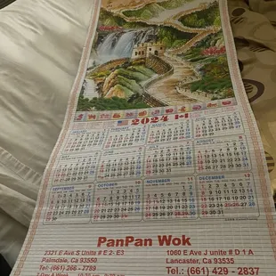 Beautiful calendar