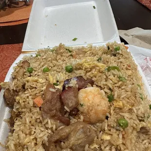 Mouth watering House fried rice
