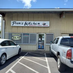 Pan's Kitchen in Kaneohe. They are just across the street from the Windward Chrysler/Dodge.