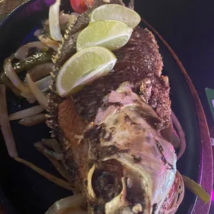 Pescado frito