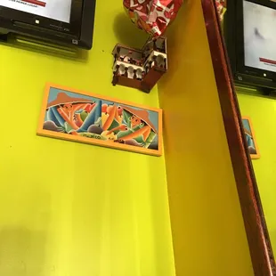 Muy creativo el diseño en todo el restaurante