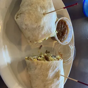 Breakfast burrito