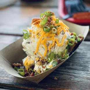 Twice Baked Potato side