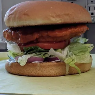 Buffalo chicken sandwich