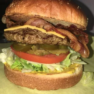 Hand pressed never frozen burgers!!!