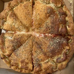 Chicago style pizza
