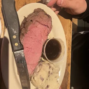 Prime rib special