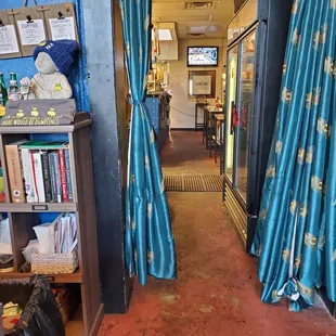 More seating inside kitchen